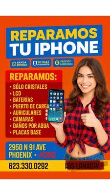 REPARAMOS TELEFONOS