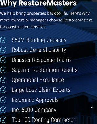 Restore Masters