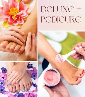 Ask about our pedicure and spa massage services.