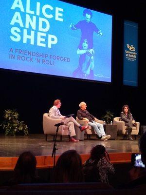 A conversation with Alice Cooper and his manager of 50+ years, Shep. At the UB Center for Performing Arts.