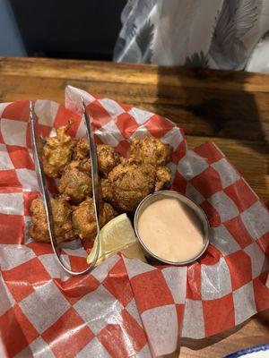 Conch fritters