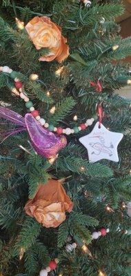 Christmas ornaments with logo