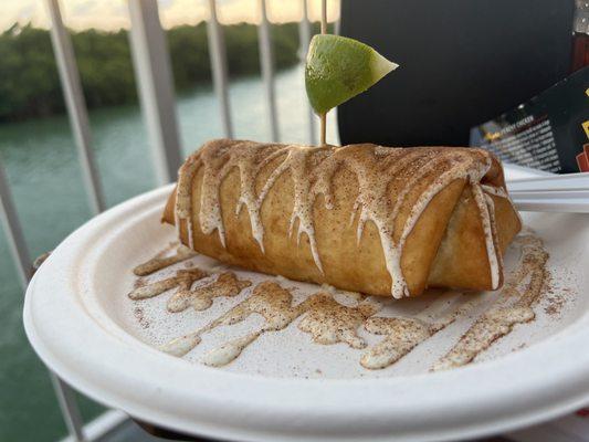 Deep fried key lime pie !!