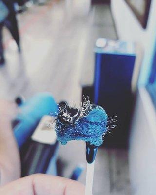 After Inner Nose wax.