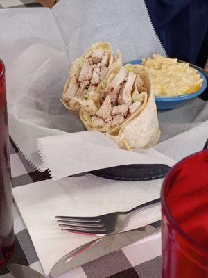 Chicken Caesar wrap