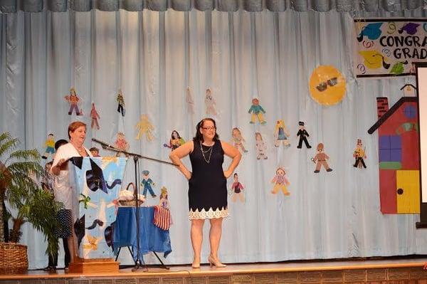 Hats off to these ladies. They have been dedicated to the education of young minds for over 25 years...