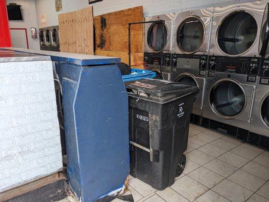 View when you first walk in