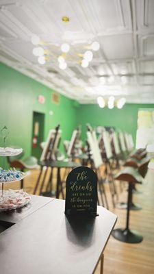 Our drinks are complimentary; cheers!