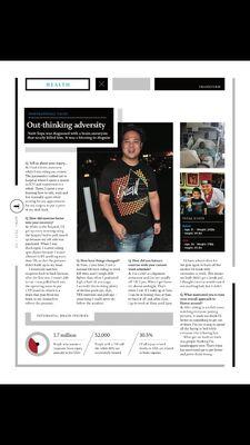 I was a patient in subacute room 34b was transferred from a coma to here now in this month issue of train magazine! Thank you guys