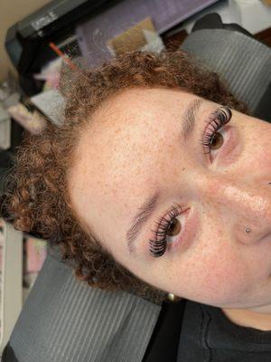wet set lash extensions