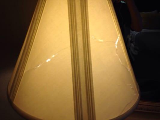 Broken lamp