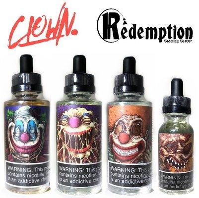 Clown Vape Juice. Get your Bottled Nightmare today!