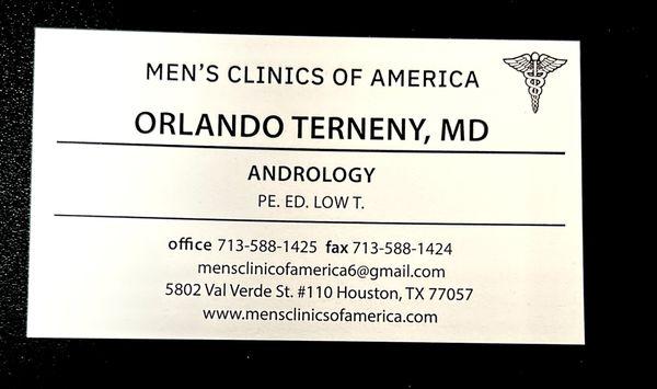 Business Card Up Close