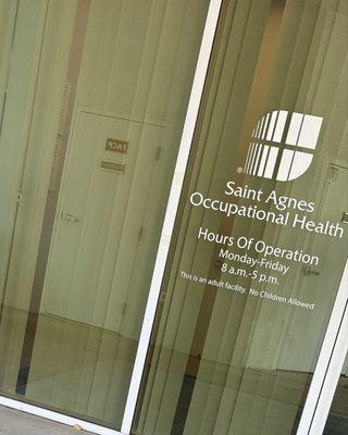 Saint Agnes Care Occupational Health
