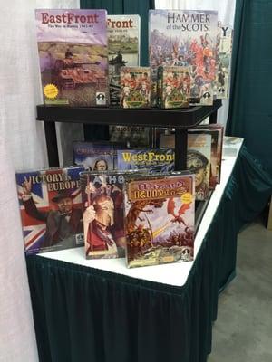 Last day of Gen Con at the Columbia Games Booth.