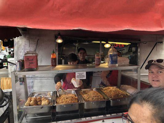 Served right in front of you...