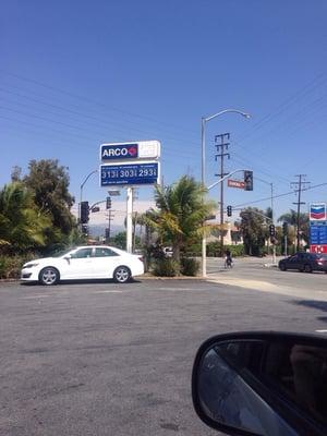 Corner of Cogswell and Ramona Boulevard