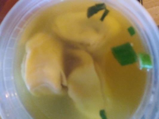 Wonton soup