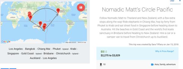 Follow Nomadic Matt to Thailand and New Zealand, with a few extra stops along the way!