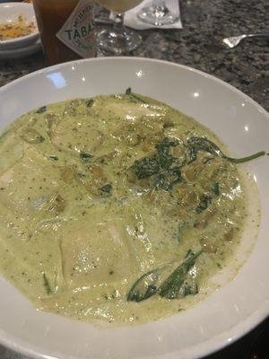 butternut squash ravioli