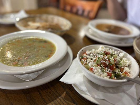 Begova Corba, Sopska Salata, Lepina