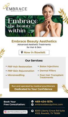 Personalized treatments just for you.