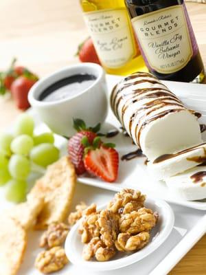 Fruit and Coat Cheese Tray