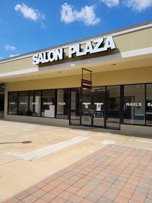 I work in salon plaza suite #108