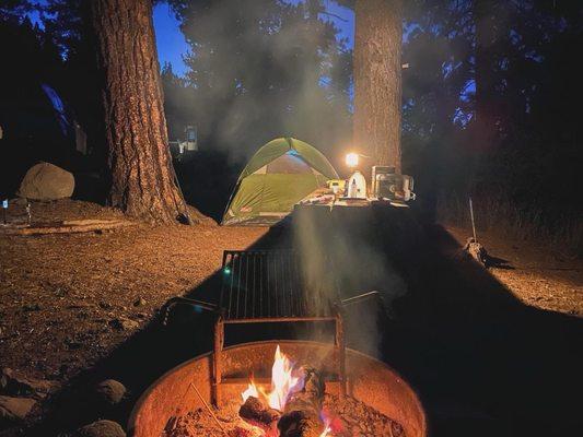 Little campfire action before bed