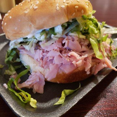 Large Ham with fixings