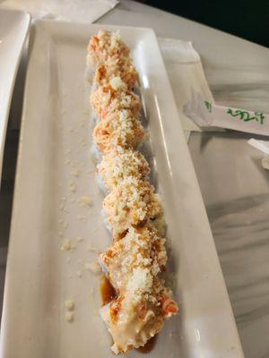 Christmas special sushi roll