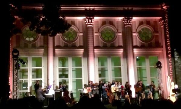 A view from the Swan Lawn of the amazing inaugural Songwriters Under the Stars event at Cheekwood!!