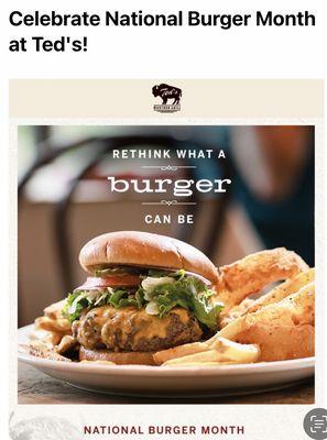 Happy National Burger Month!