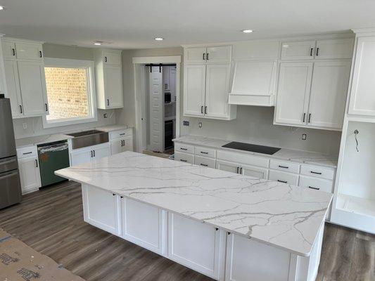 Countertop Installation done by countertop and Cabinet in Cullman AL