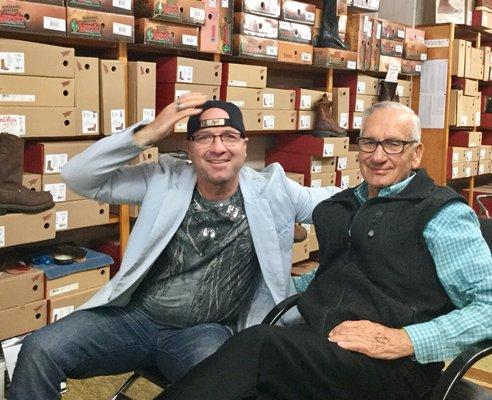 Frank Flemming has fitted 8,000 pairs of Red Wing boots and shoes in just 2 years! Come see us on Main Street in Marion, Michigan.