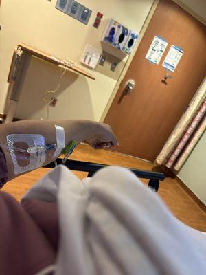 Getting hydrated & medicine