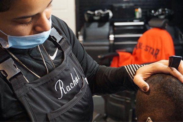 Lady Barber Rachel "Roqky" Graziano I'm action