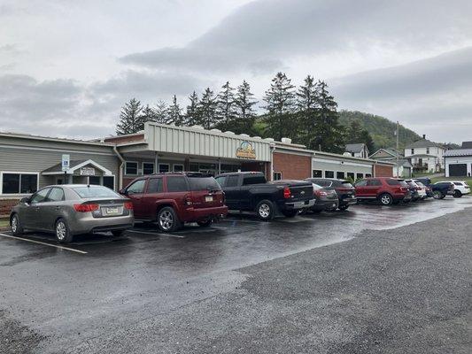 Nan's is located in part of a converted school building.