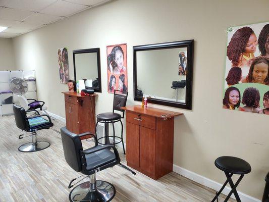 Spacious and clean shop