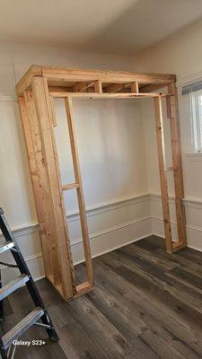 the framework for the closet