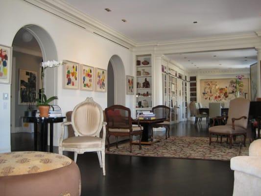 Park Avenue Penthouse gut renovation Living Room