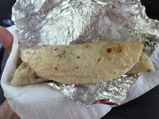 Monster barbacoa burrito!