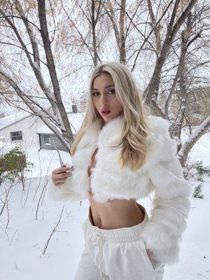 She made my hair full and long !!