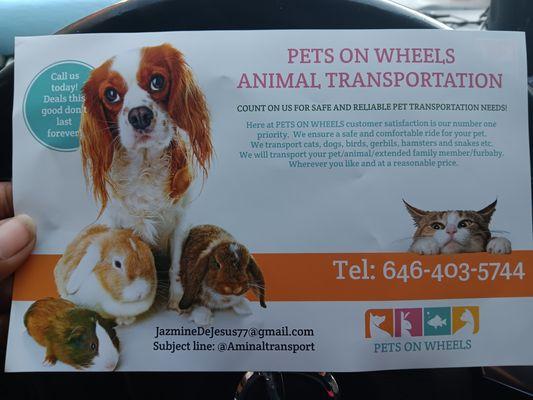 Pets On Wheels