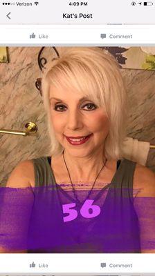 Haircut and color by Stylist Kelly Green