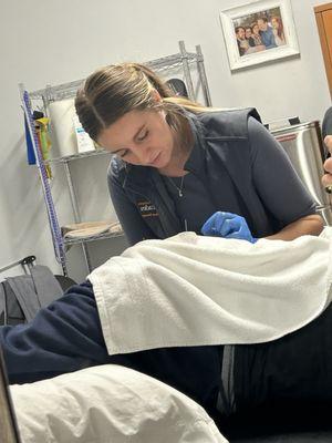 Emily who has gone on to receive her Doctorate ha the right insight, approach and touch