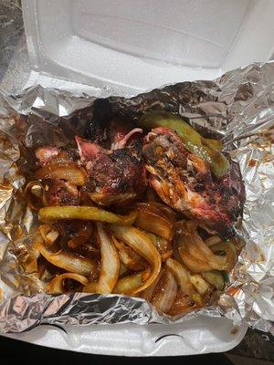 the chicken tandoori order of deliciousness!