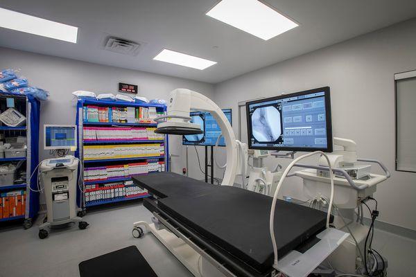 Procedure room, Modern Vascular in Southaven, MS