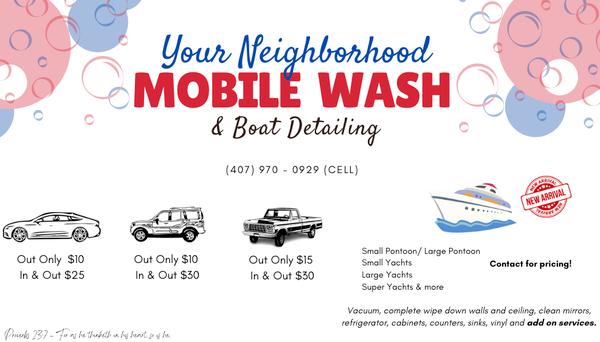 Your Neighborhood Mobile Wash & Detail