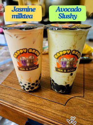 Happy Brew tea and Boba